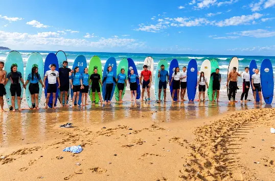 surf camp bidart